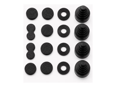 Set protecții DAYKO, culoare Negru
